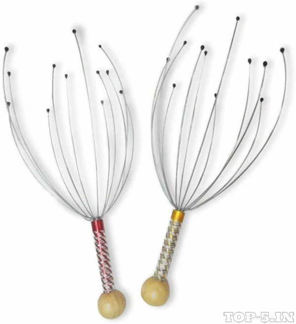Fancy Shoppee Hand held Scalp Head Massager