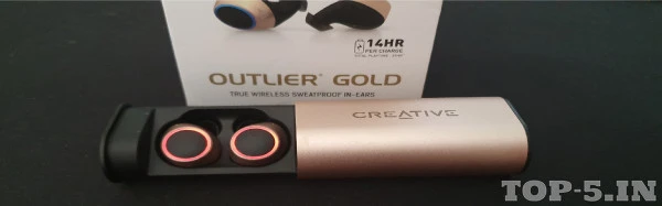 Creative Outlier Gold True Wireless Earbuds