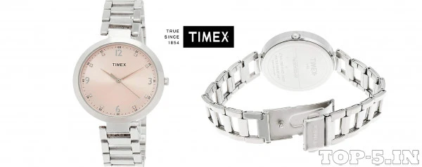 Timex Fashion Analog Pink Dial Watch