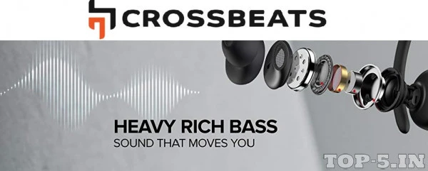 CrossBeats Wave Bluetooth Wireless Earphones