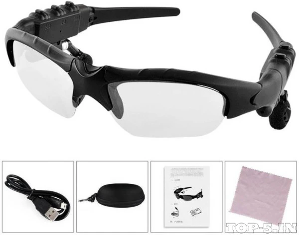 Fleejost Bluetooth Sunglasses with Headset
