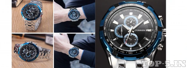 Curren Analog Chronograph Watch CUR-013