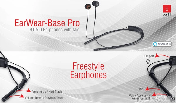 iBall Earwear Base Pro Wireless Earphones