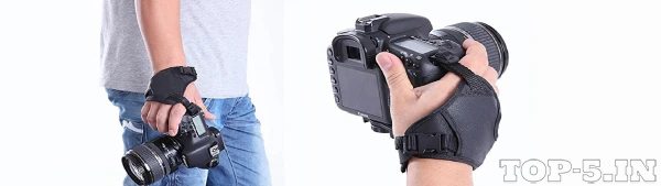 Ozure PU Leather Soft Camera Hand Grip Wrist Strap