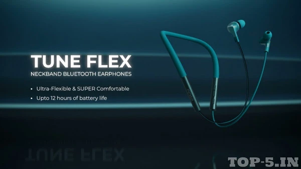 Noise Tune FLEX Neckband Bluetooth Headset